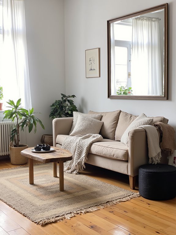 mirrors enhance visual space