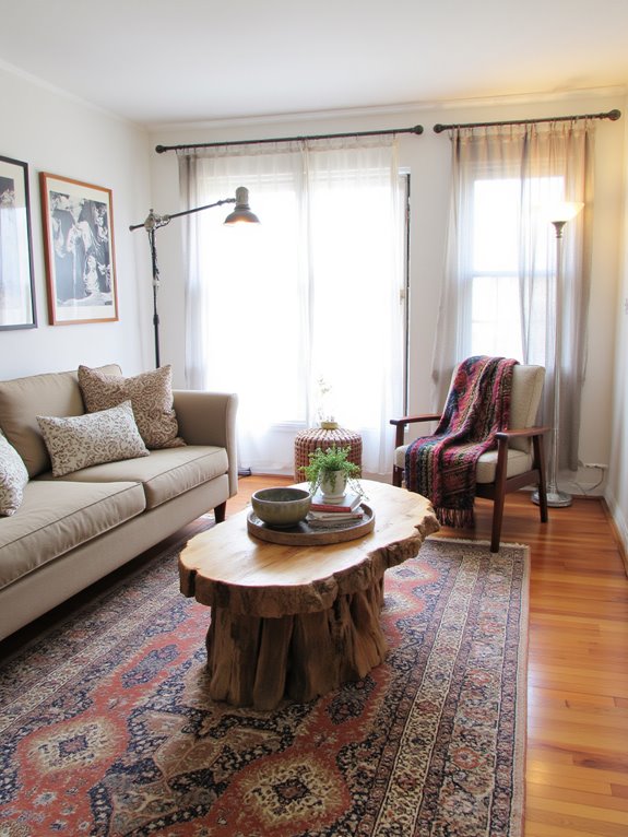 mix modern vintage styles