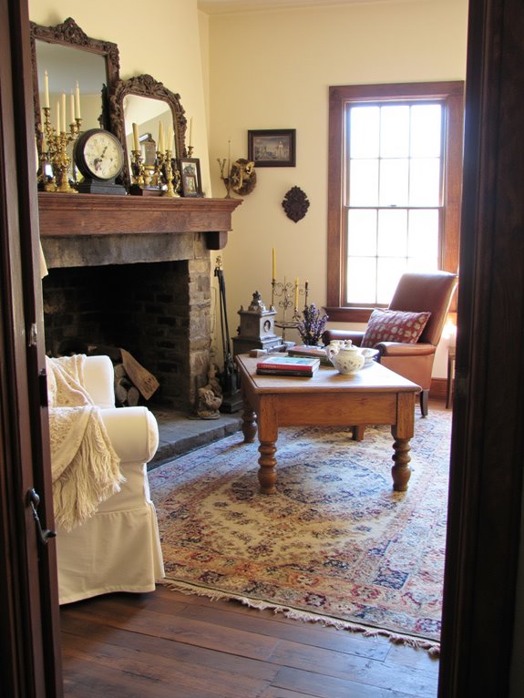 mixing antique and modern