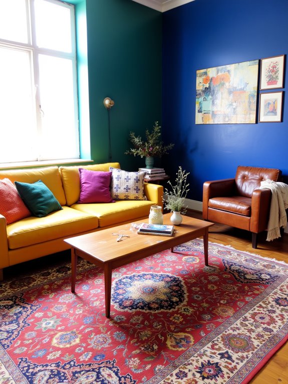 mixing colors for harmony