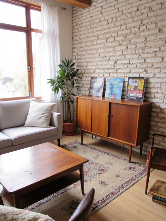 mixing vintage with modern