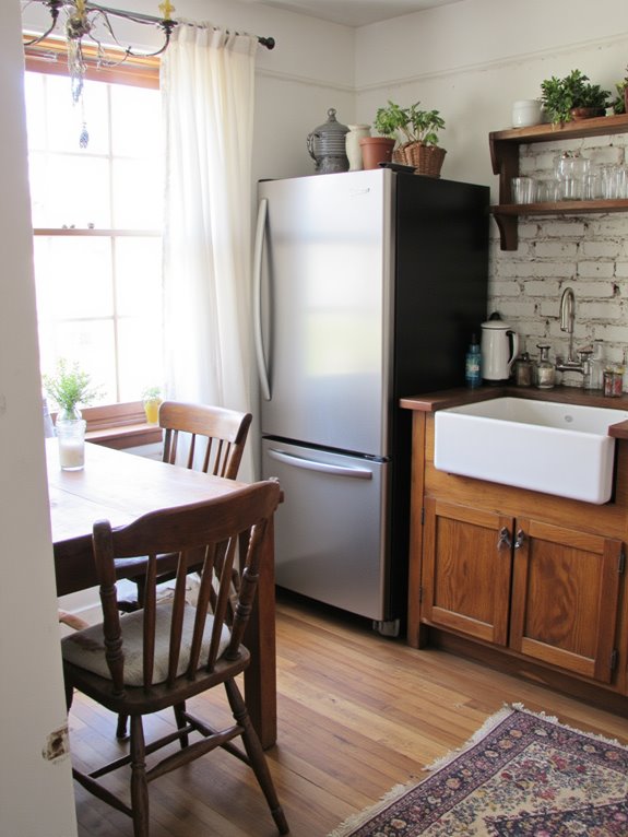 modern meets rustic charm