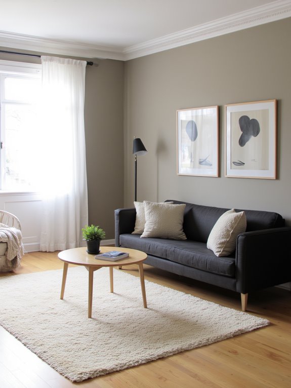 modern minimalist living room