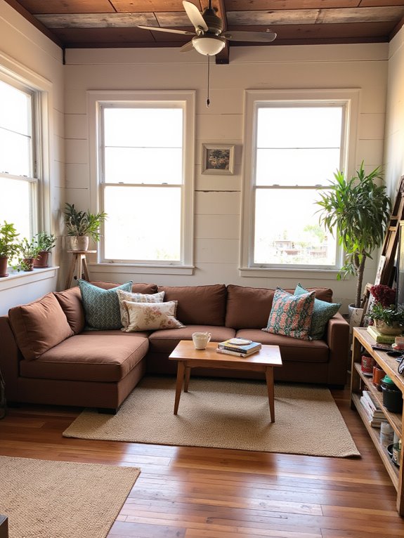 modern rustic aesthetic blend