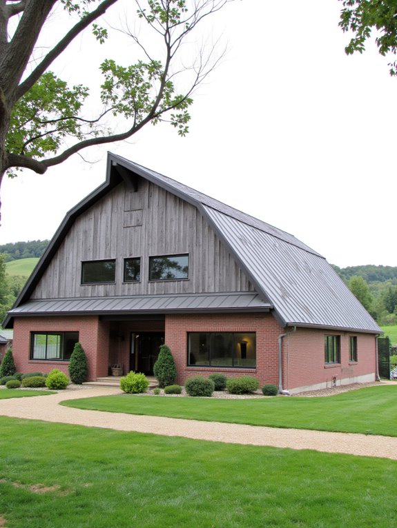 modern rustic barn elegance