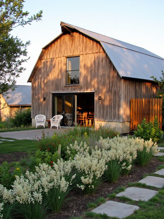 modern rustic design integration