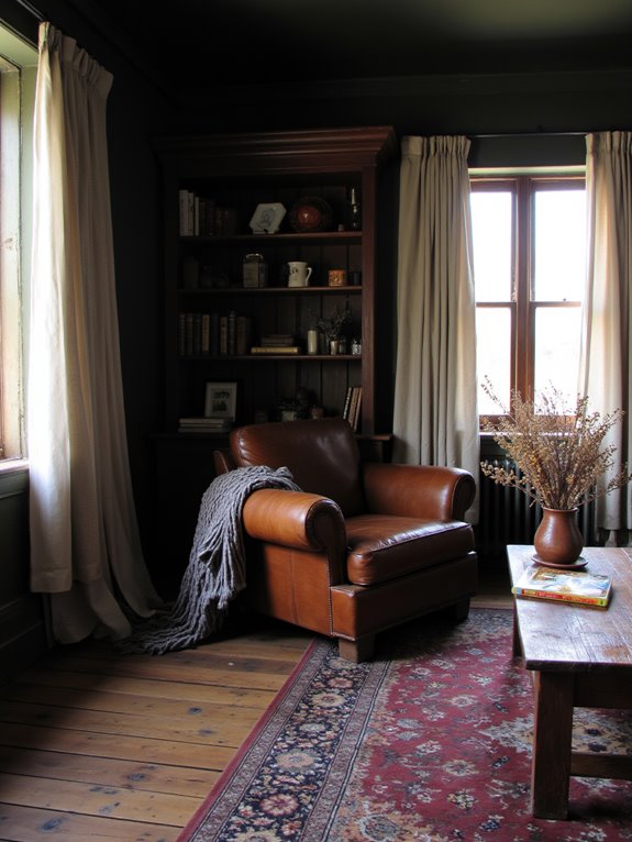 moody farmhouse earthy colors