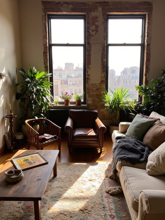 natural light enhances interiors