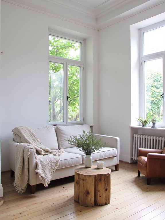 natural light enhances minimalism