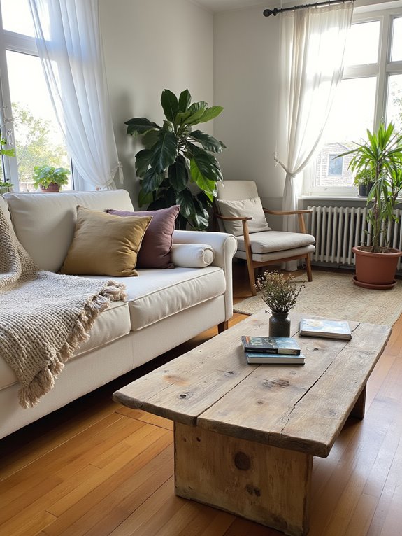 natural light enhances warmth