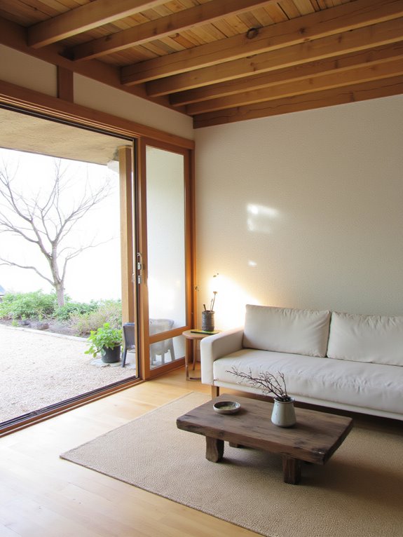 natural light enhances warmth