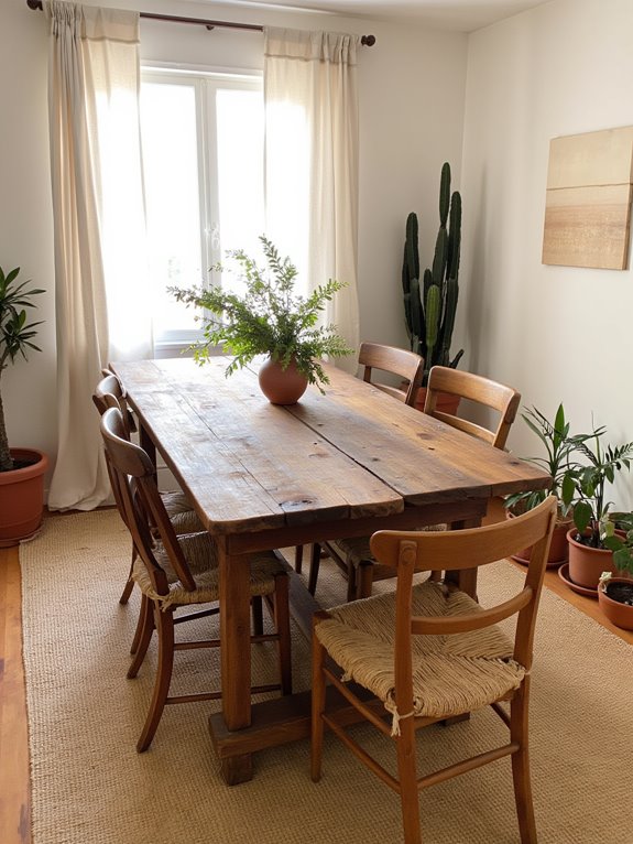 natural materials create warmth