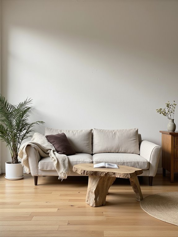 natural materials create warmth