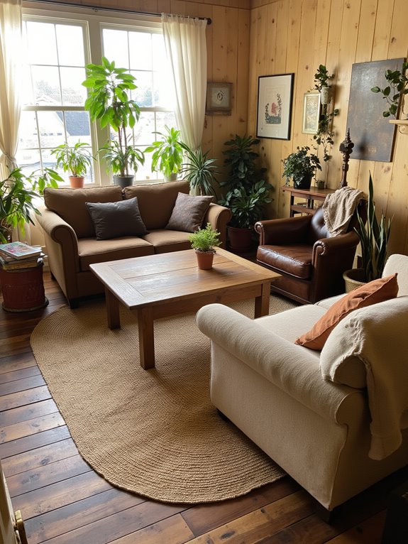 natural materials for coziness