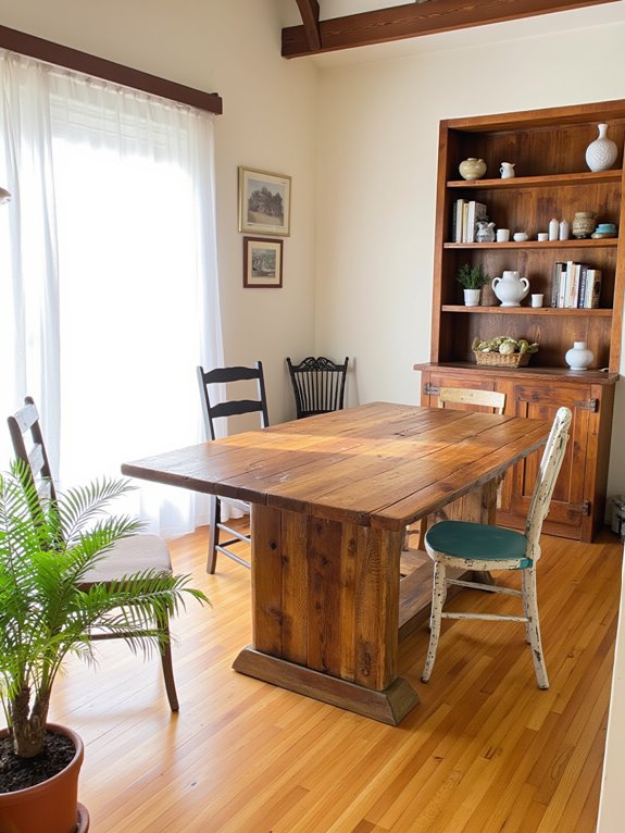 natural wood enhances warmth