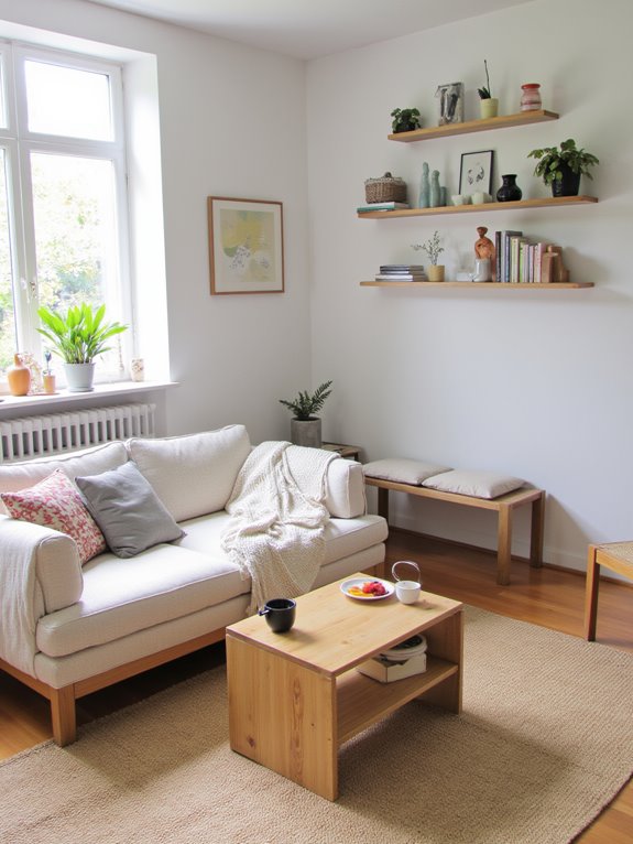 natural wooden decor elements