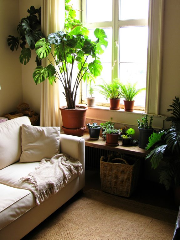 nature inspired indoor decor