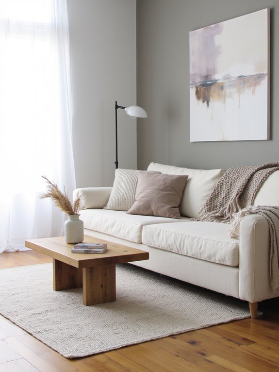 neutral colors create calm