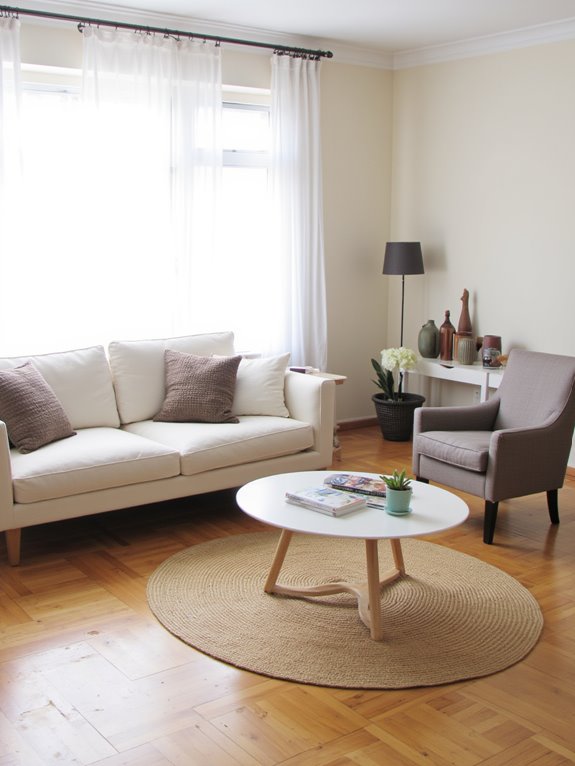 neutral colors enhance simplicity