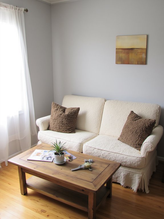 neutral colors enhance spaciousness