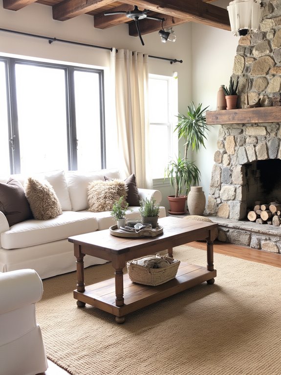 neutral colors evoke serenity