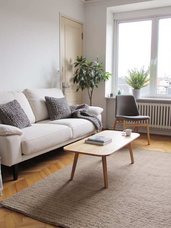 neutral colors promote tranquility