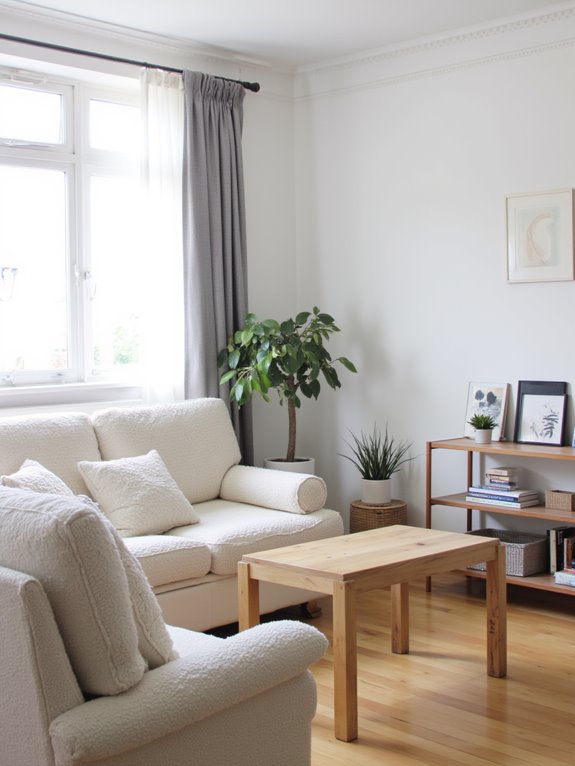 neutral palettes promote serenity