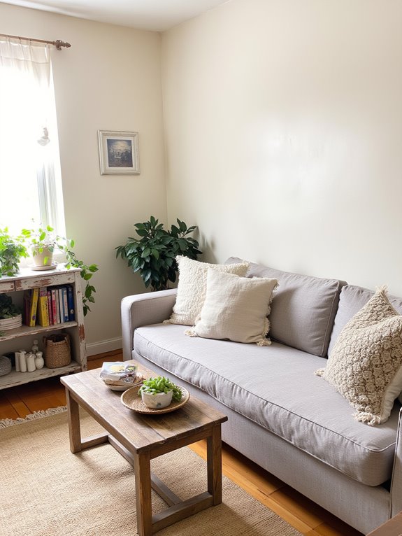 neutral tones create tranquility