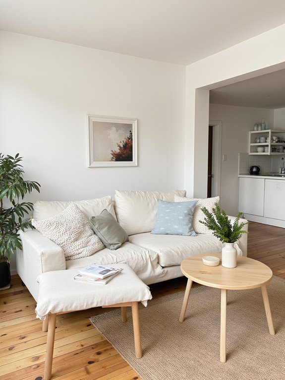 open airy scandinavian design