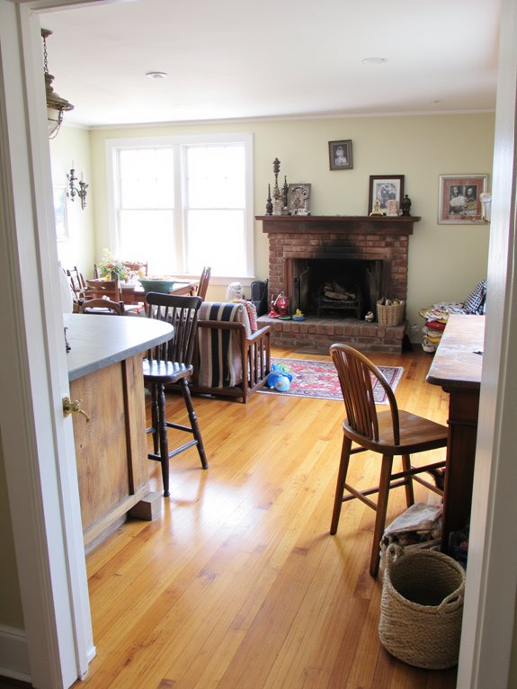 open inviting family spaces