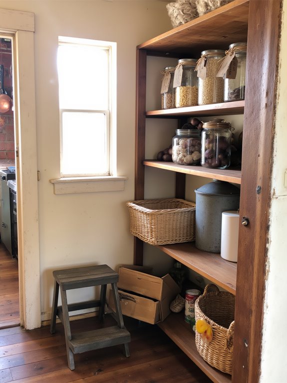 organized bulk item storage