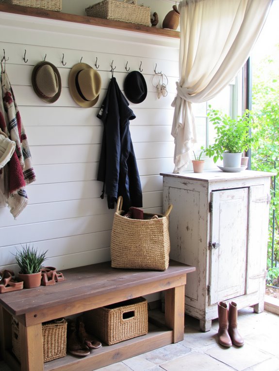 organized entryway storage solutions