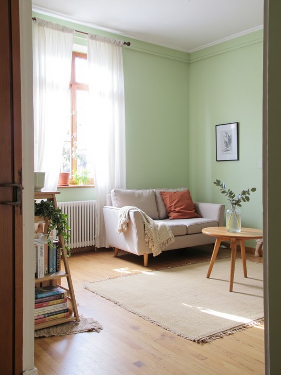 pale green color harmony