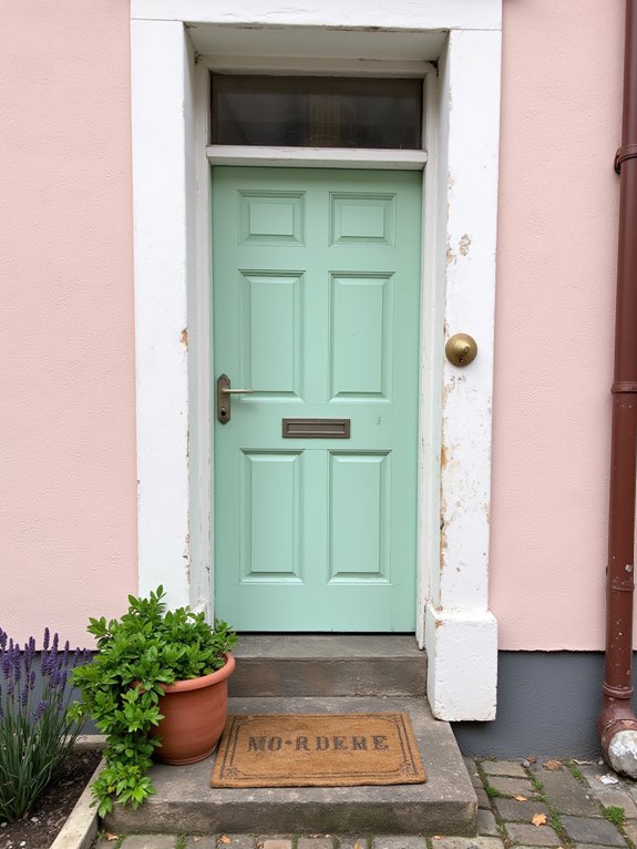 pastel hues create tranquility