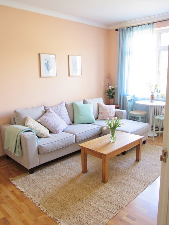 pastel hues enhance openness