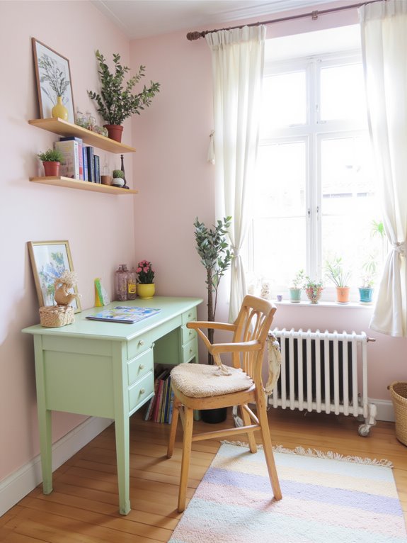 pastel tones for productivity