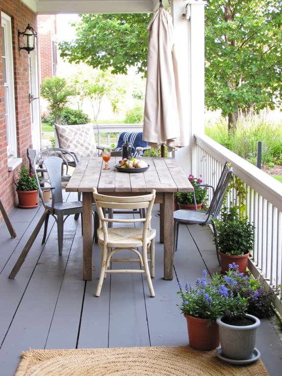 patio transformation for gatherings