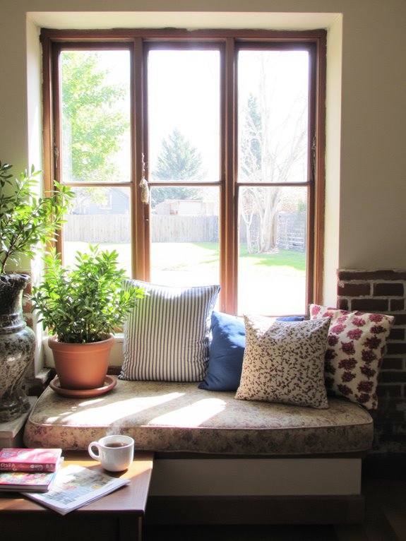 personalized cozy window nook