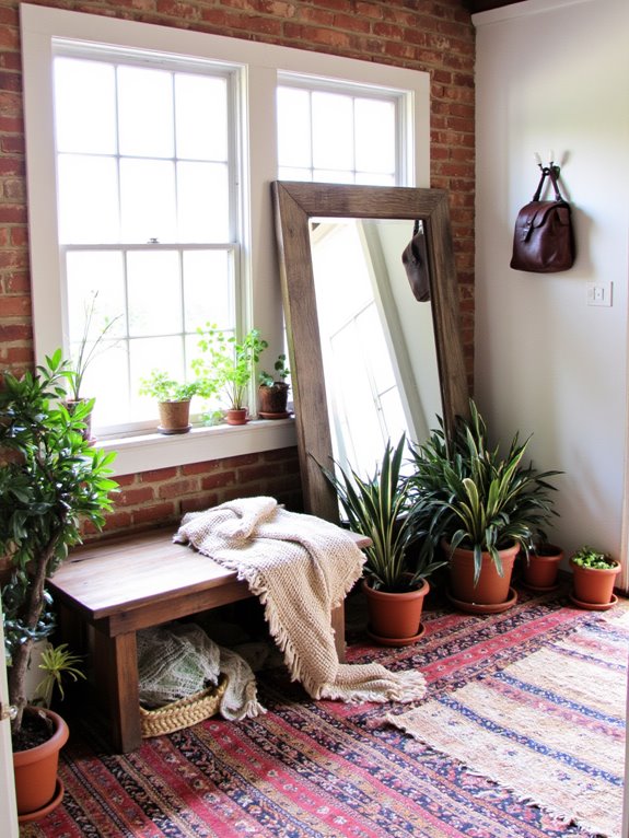 personalized warm entryway design