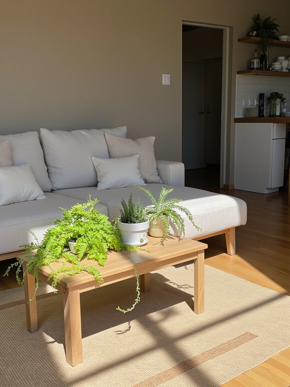 plants enhance japandi aesthetics