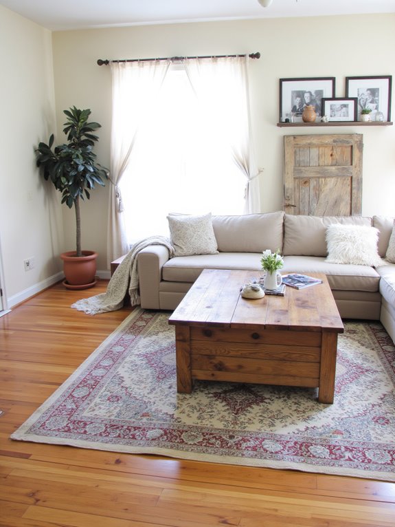 reclaimed materials for decor