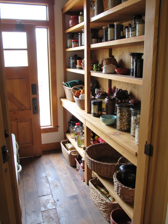 reclaimed wood for warmth