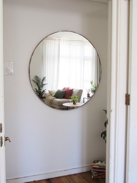 reflective mirrors expand space