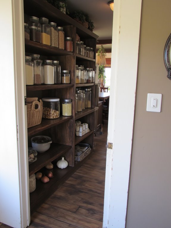 regular pantry organization routine