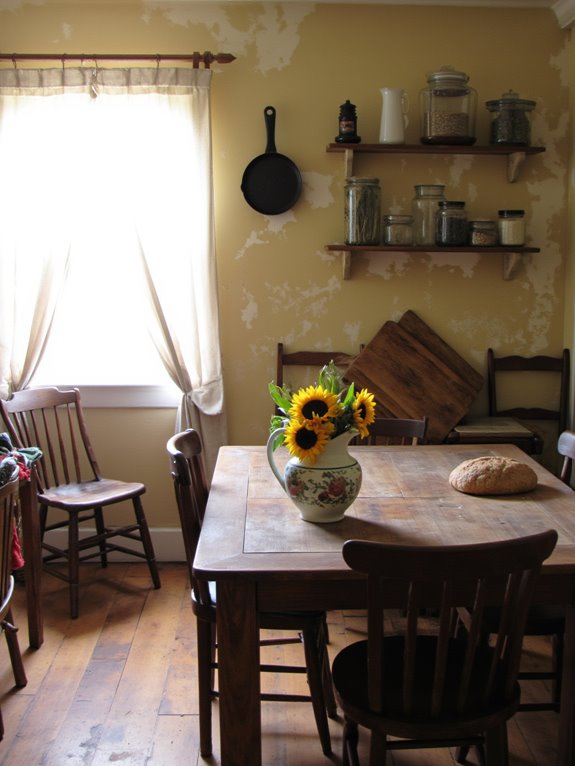 rustic charm and warmth