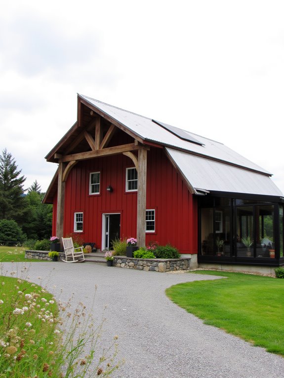 rustic charm meets modernity