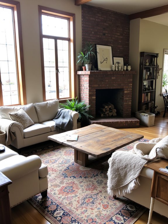 rustic warmth and simplicity