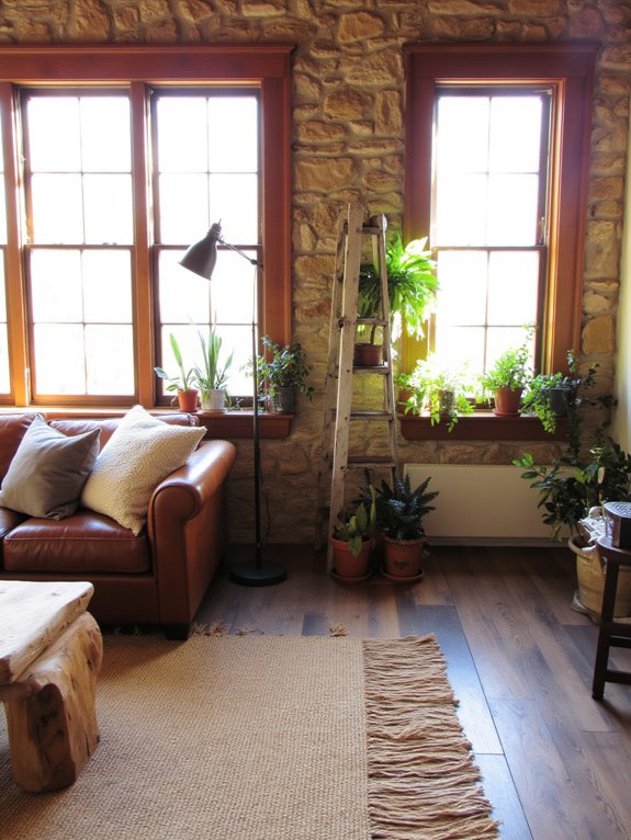 rustic warmth meets modernity