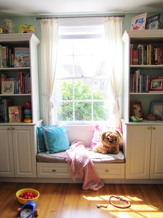 safe and comfortable window seats