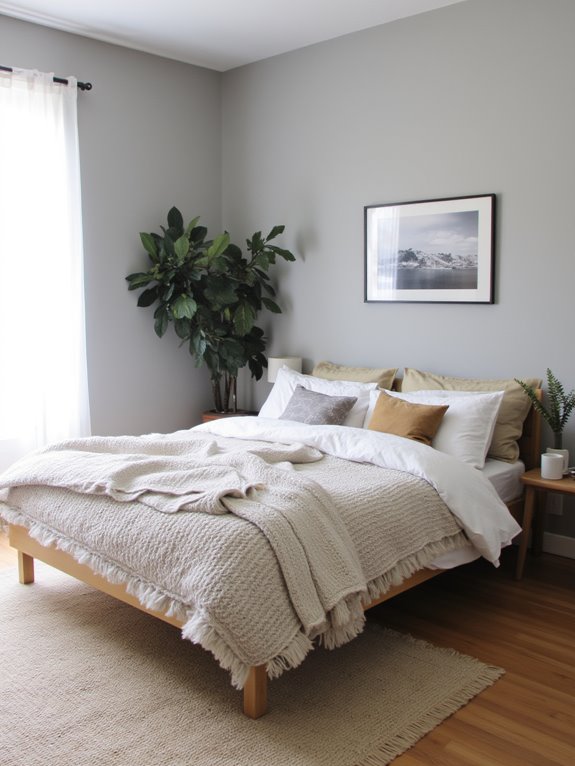 scandinavian cozy minimalist retreat